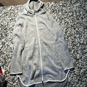 Super long and warm zip up